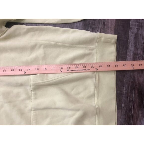 Nike Sportsweaqr Mens Medium Lime Green Hoodie Sweatshirt Pullover - Picture 5 of 5